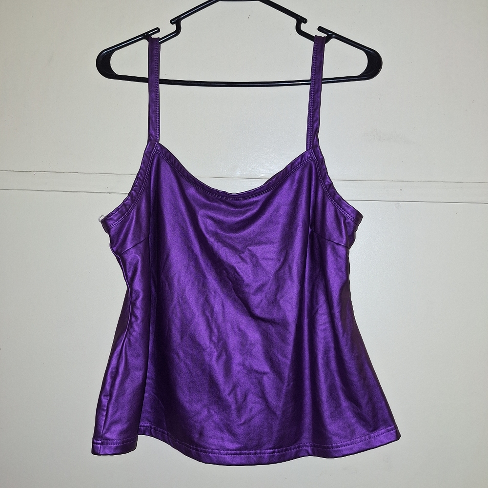 Purple Metallic Tank - Picture 2 of 4
